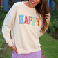Happy Patch Pullover