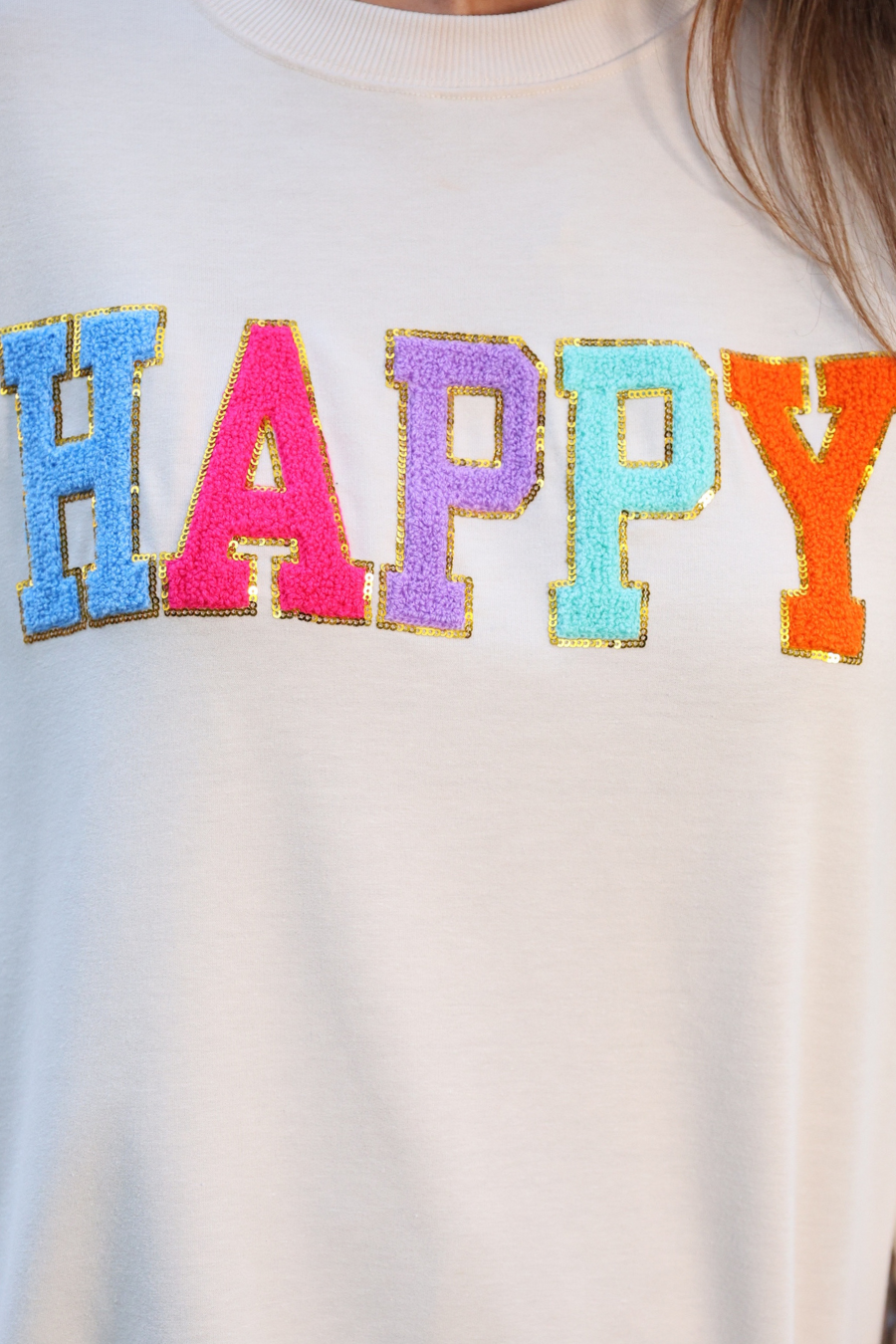 Happy Patch Pullover