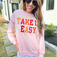 Take It Easy Patch Pullover