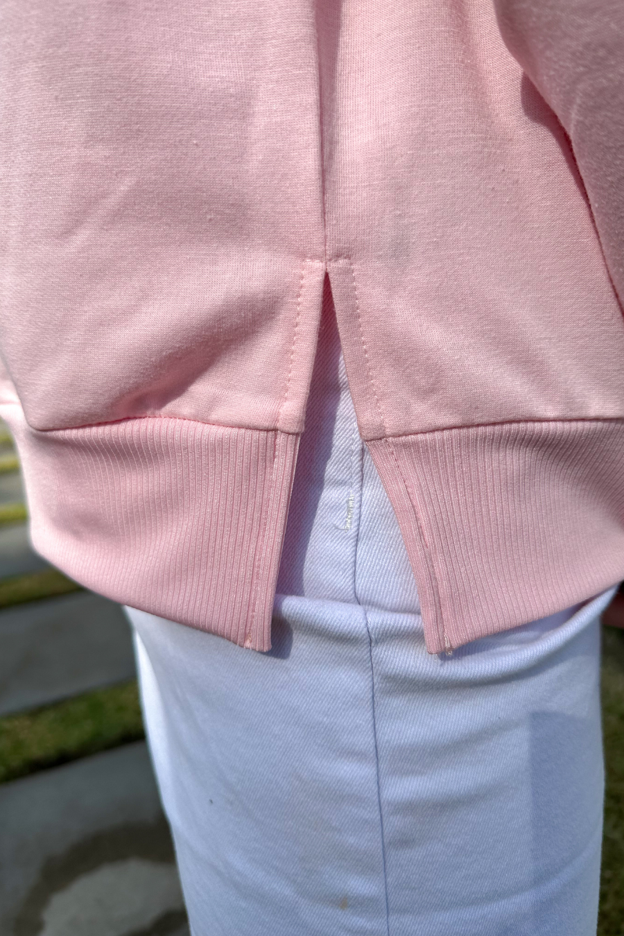 Take It Easy Patch Pullover