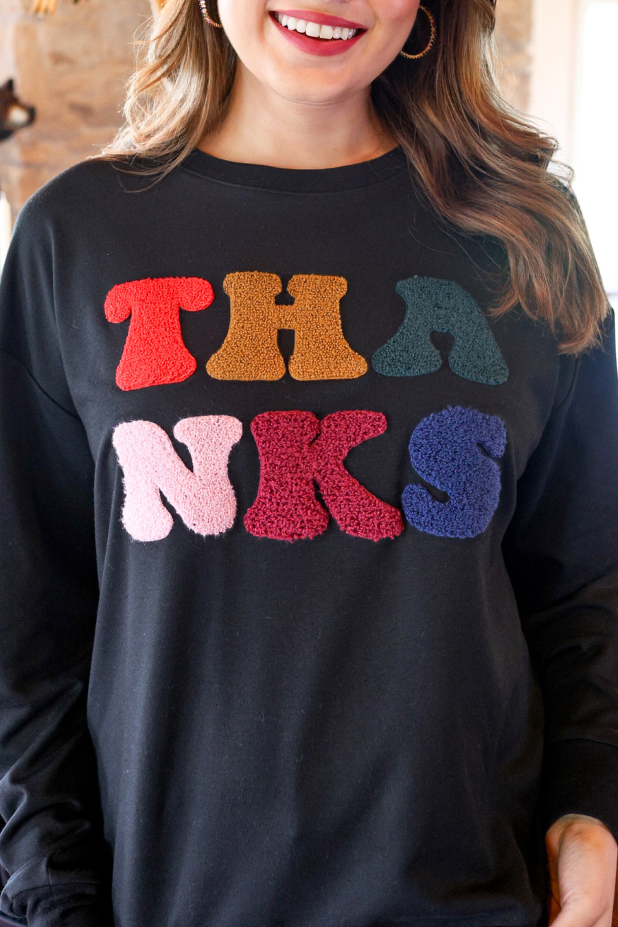 Thanks Chenille Pullover