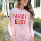 Take It Easy Patch Pullover