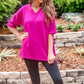Cody Luxe Tunic Top