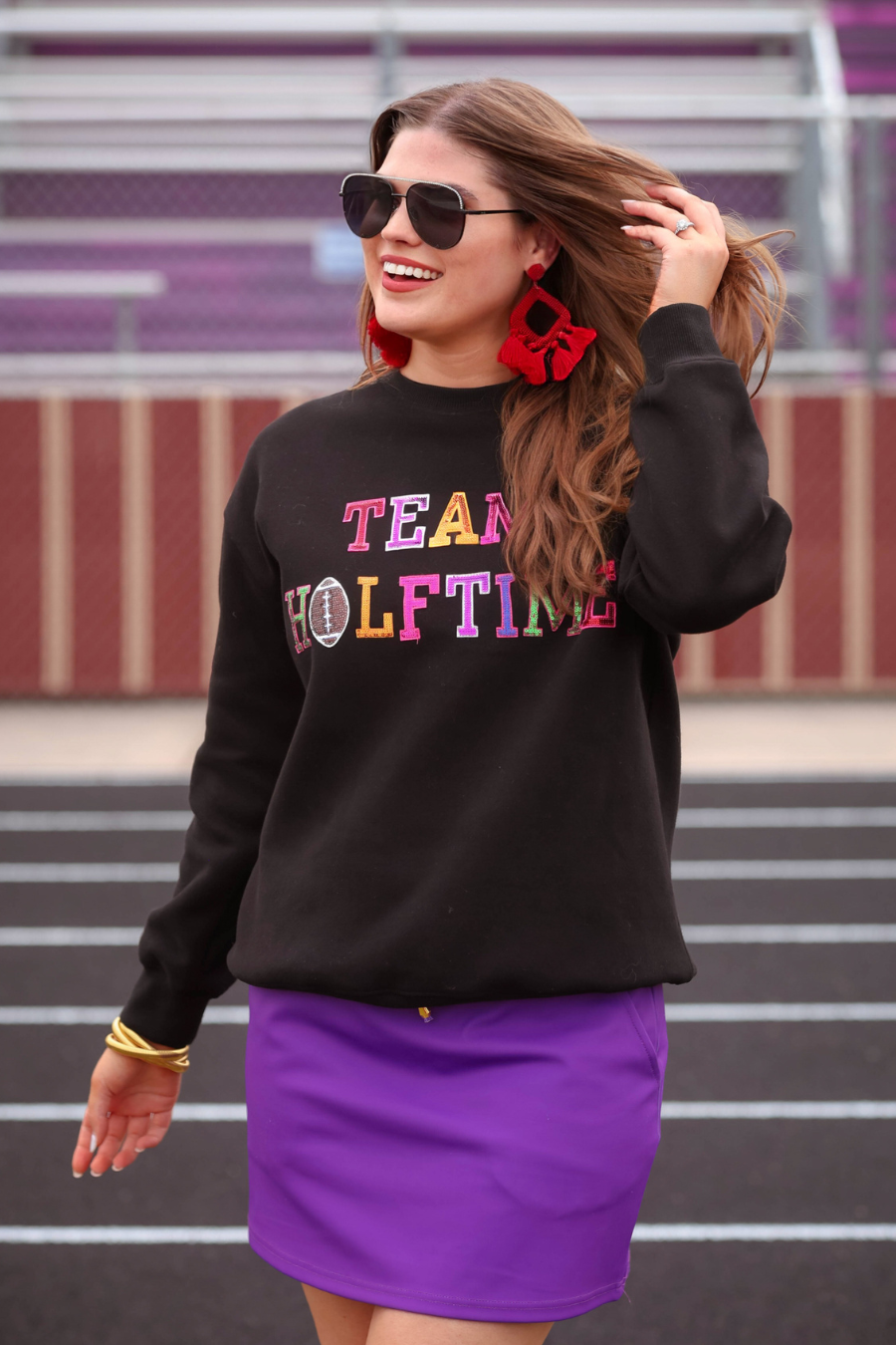 Team Halftime Patch Sweatshirt