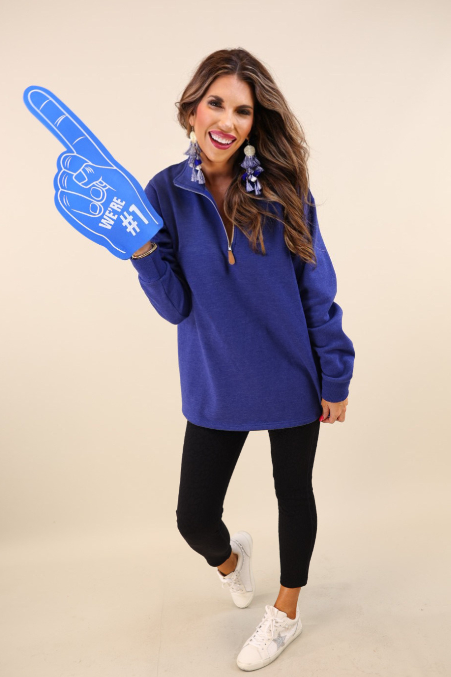 Miley Quarter Zip Pullover