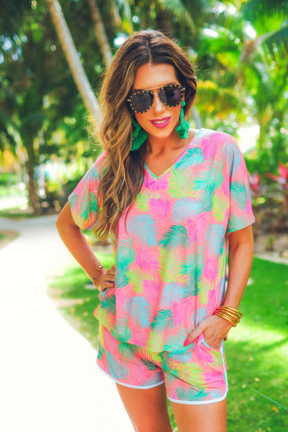 Malibu Sunset Tunic Top