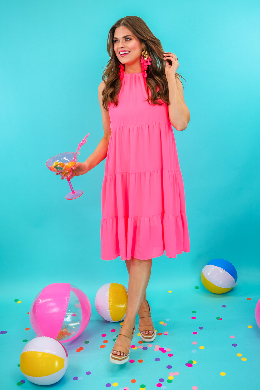 Sunny With A Chance Dress - Jess Lea Wholesale
