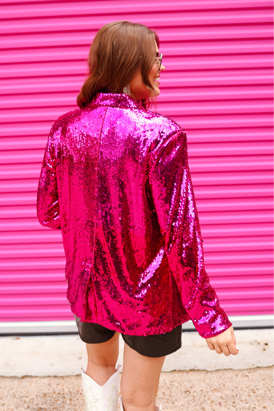Sequin And The City Blazer - Jess Lea Wholesale