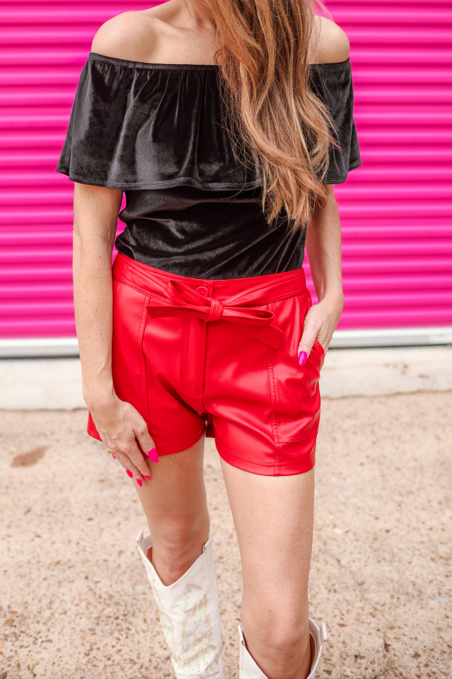 New York Minute Faux Leather Shorts - Jess Lea Wholesale