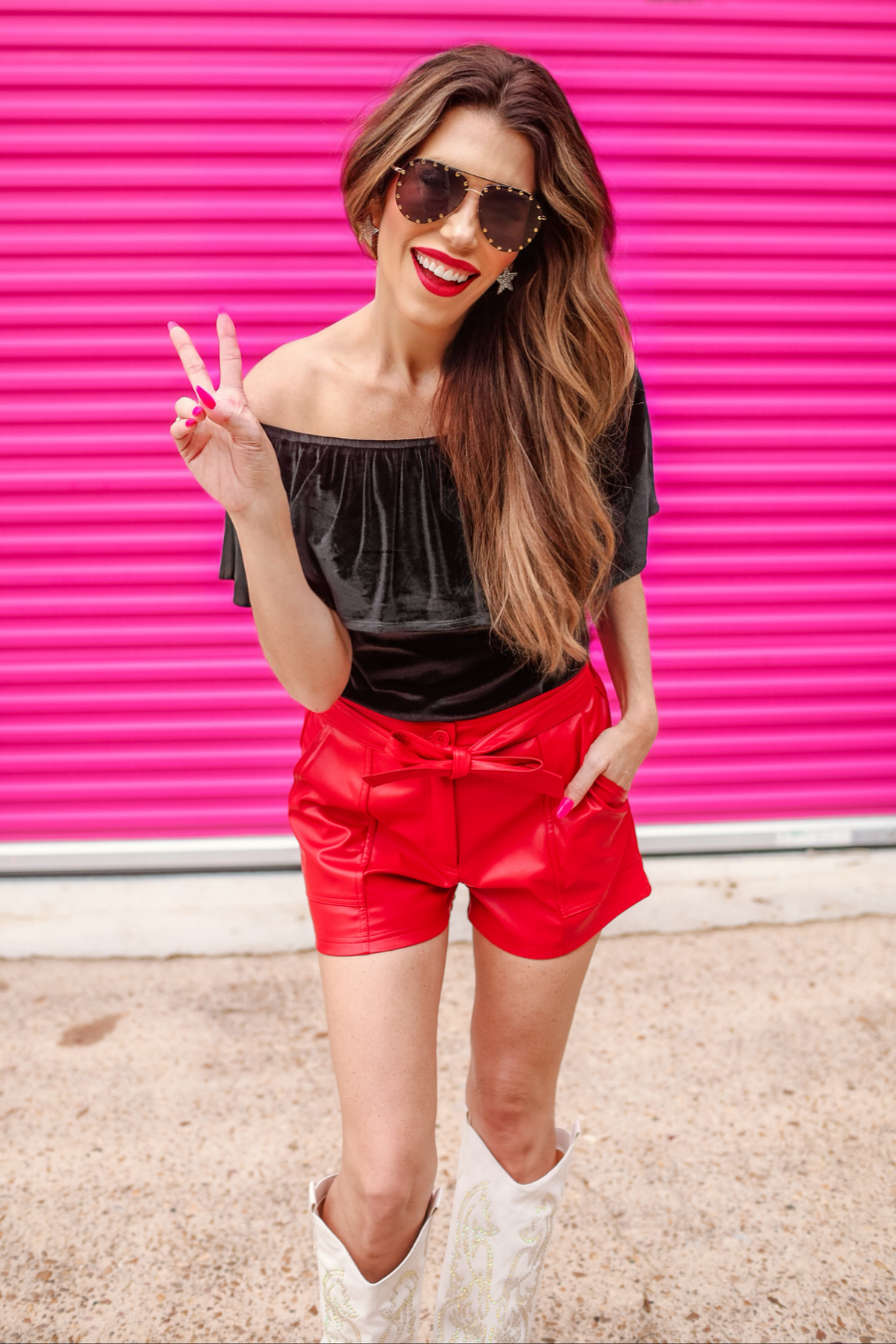 New York Minute Faux Leather Shorts - Jess Lea Wholesale