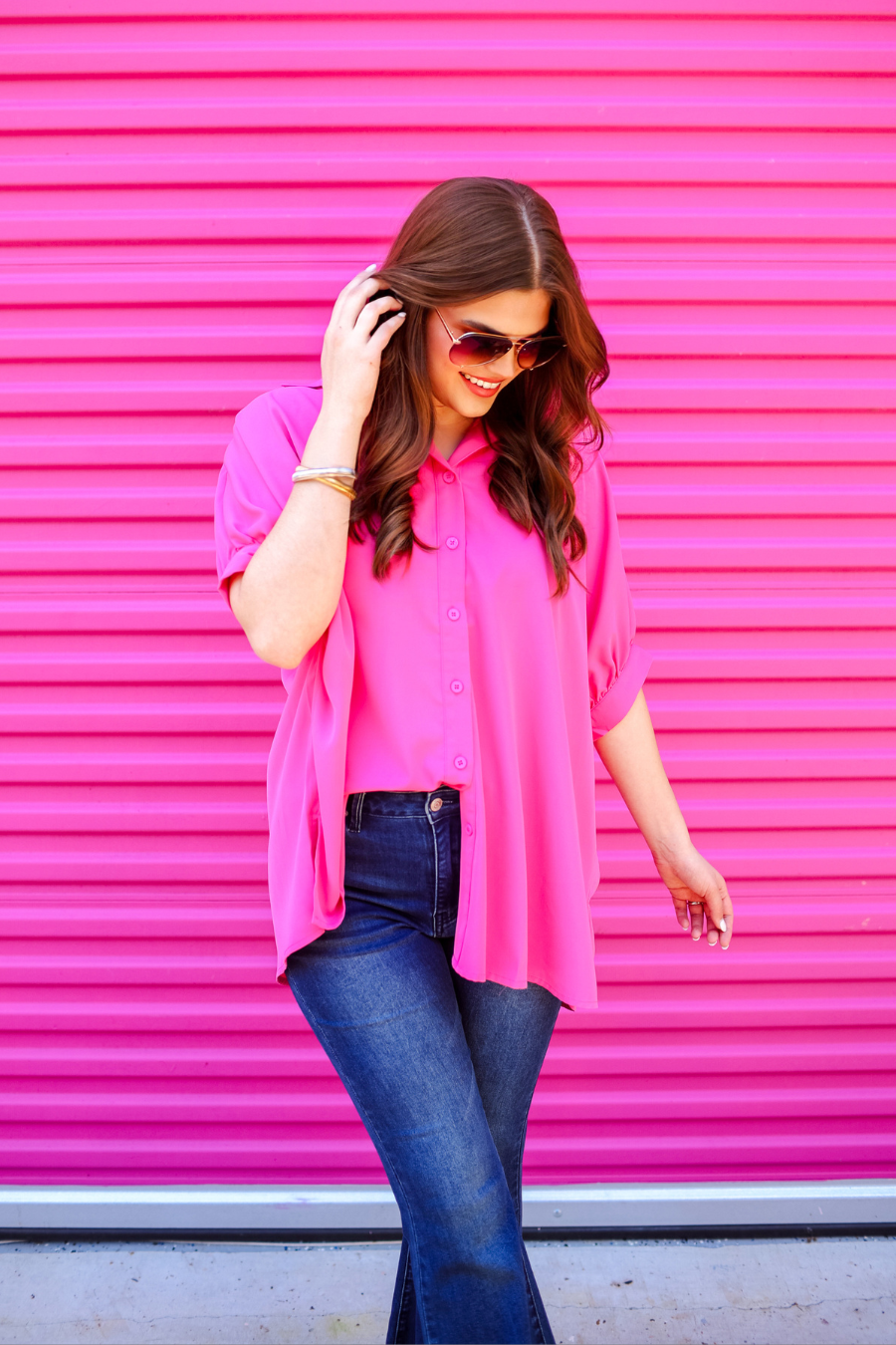Oakley Oversized Top - Jess Lea Wholesale