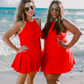 Chasing Sunshine Skirted Swimsuit