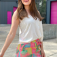 Malibu Sunset Palm Skort