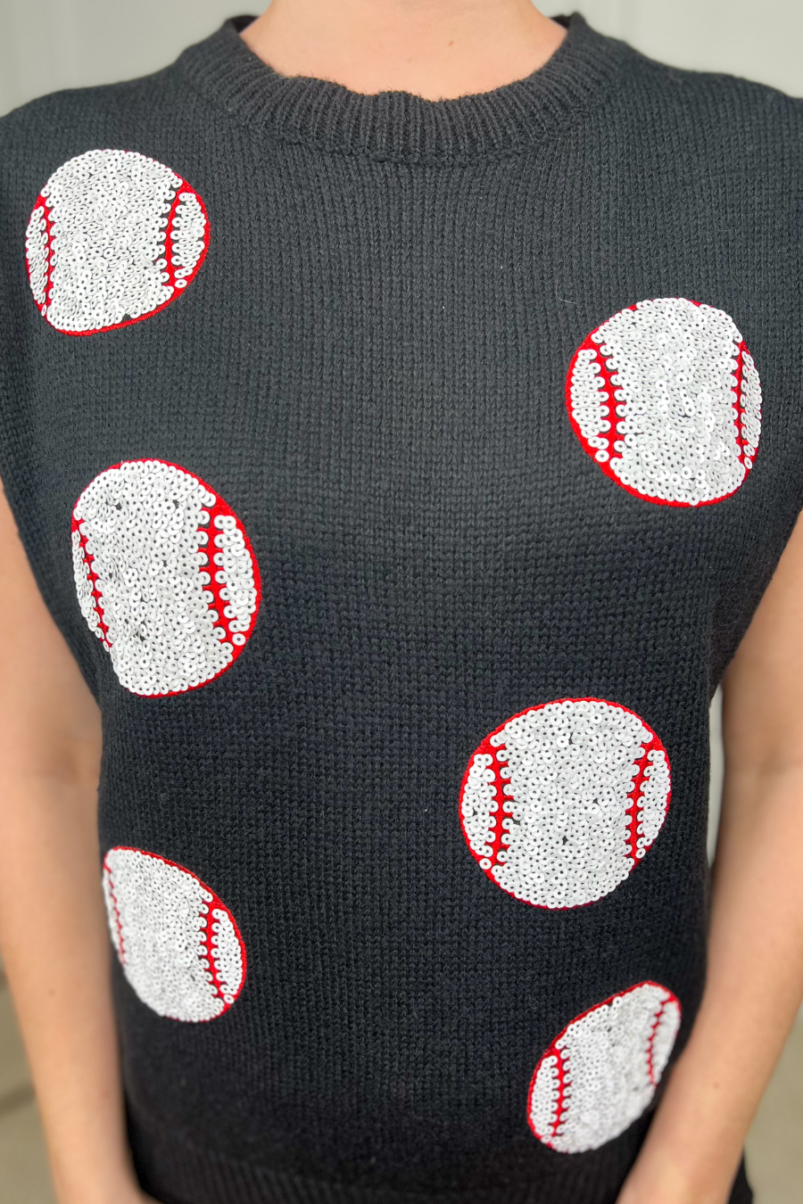 Had Me At Baseball Sweater Vest