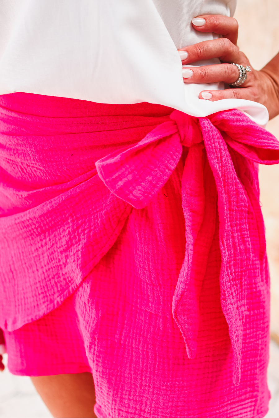 Cape Cod Gauze Skort