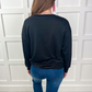 Let's Go Girls Sequin Patch Sweatshirt
