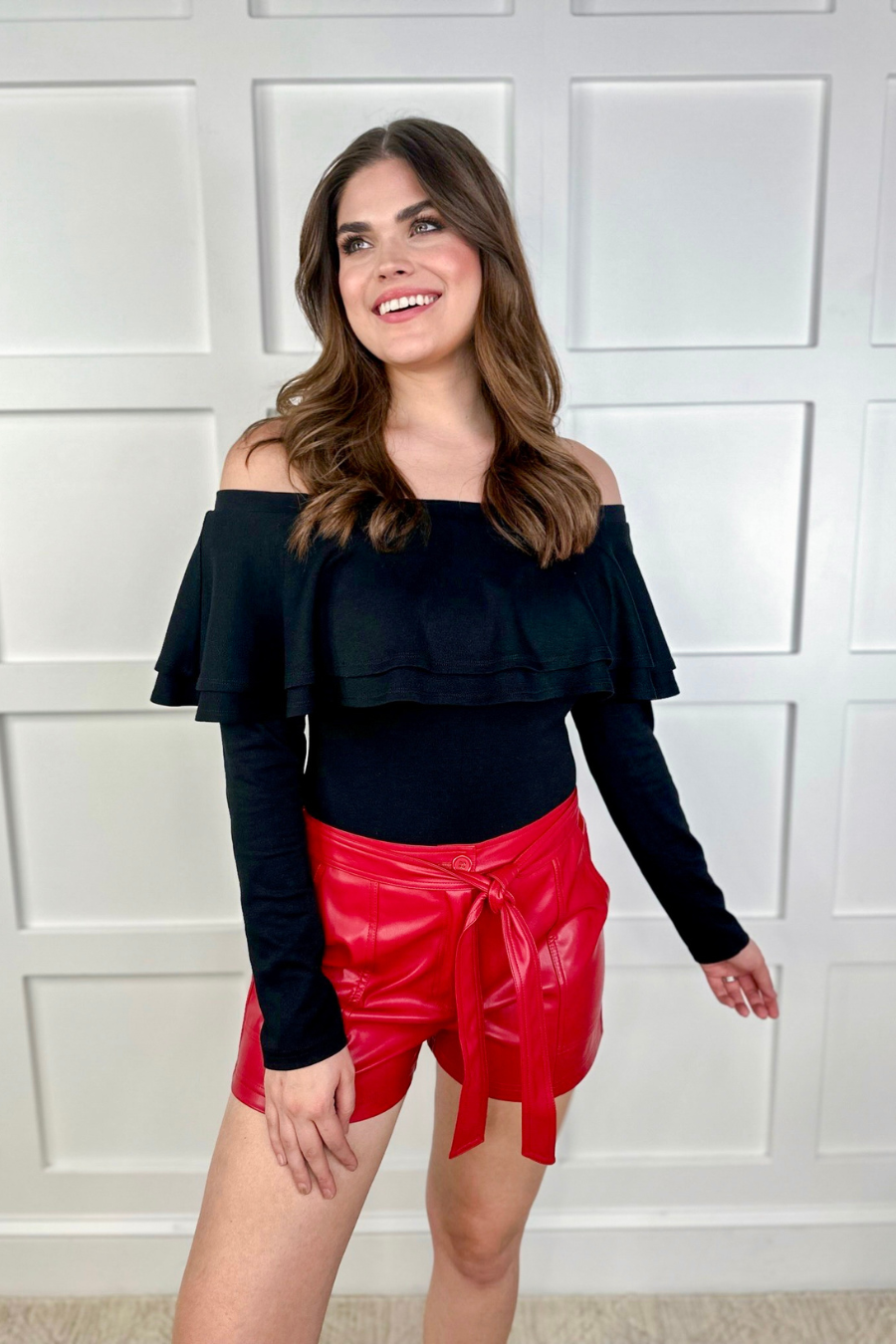 New York Minute Faux Leather Shorts - Jess Lea Wholesale