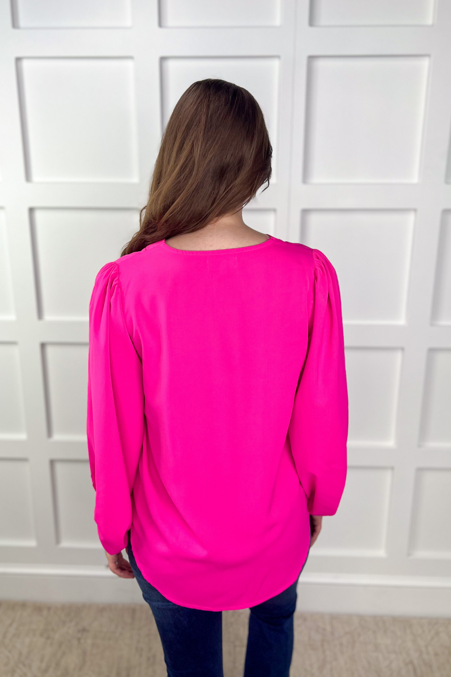 Jamie Balloon Sleeve Top - Jess Lea Wholesale