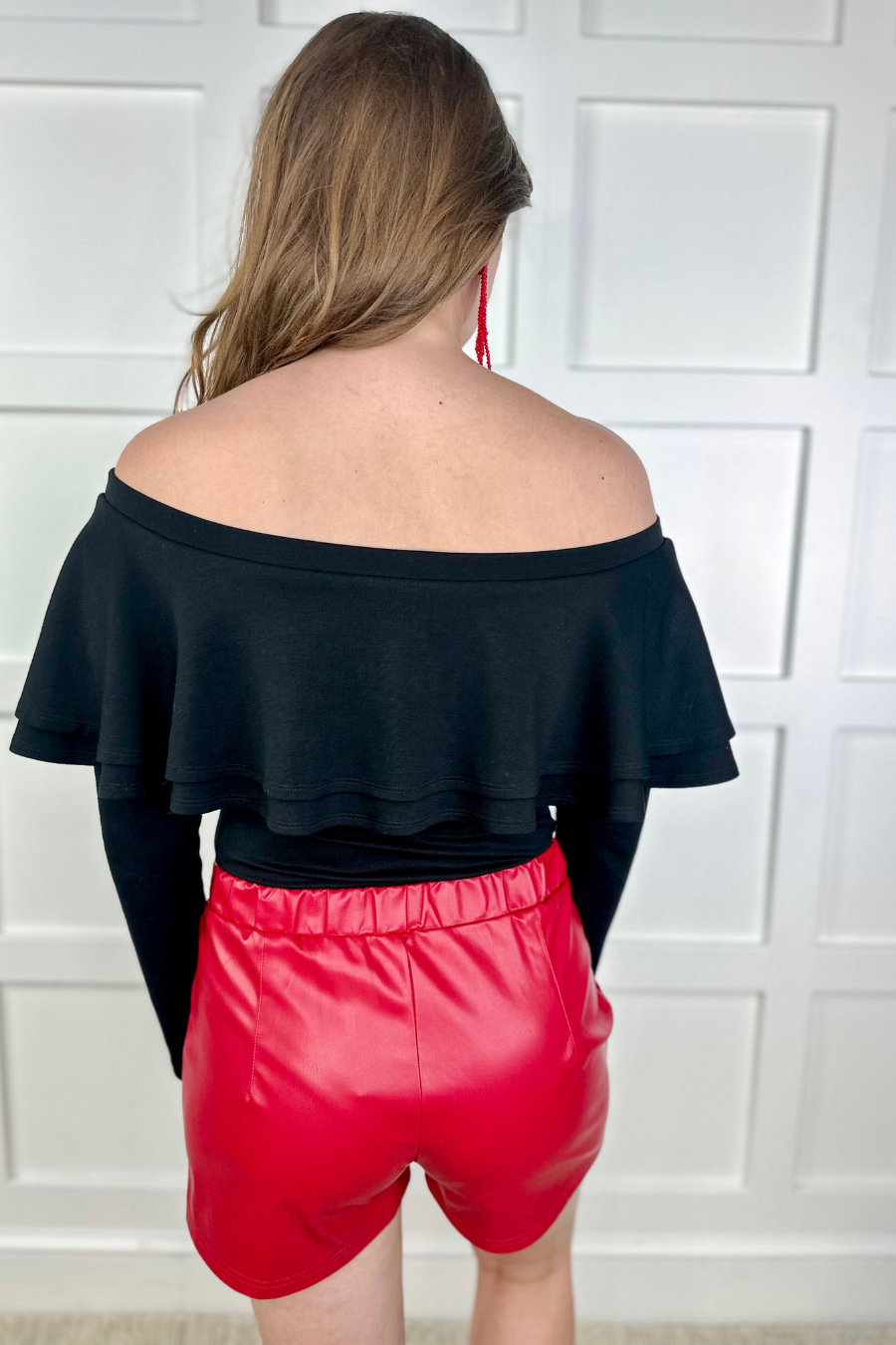 New York Minute Faux Leather Shorts - Jess Lea Wholesale