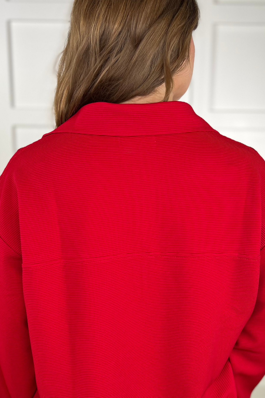 Levi Ribbed Quarter Zip Pullover