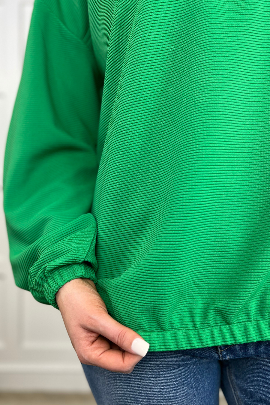 Levi Ribbed Quarter Zip Pullover
