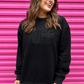 Wife Embossed Sweatshirt