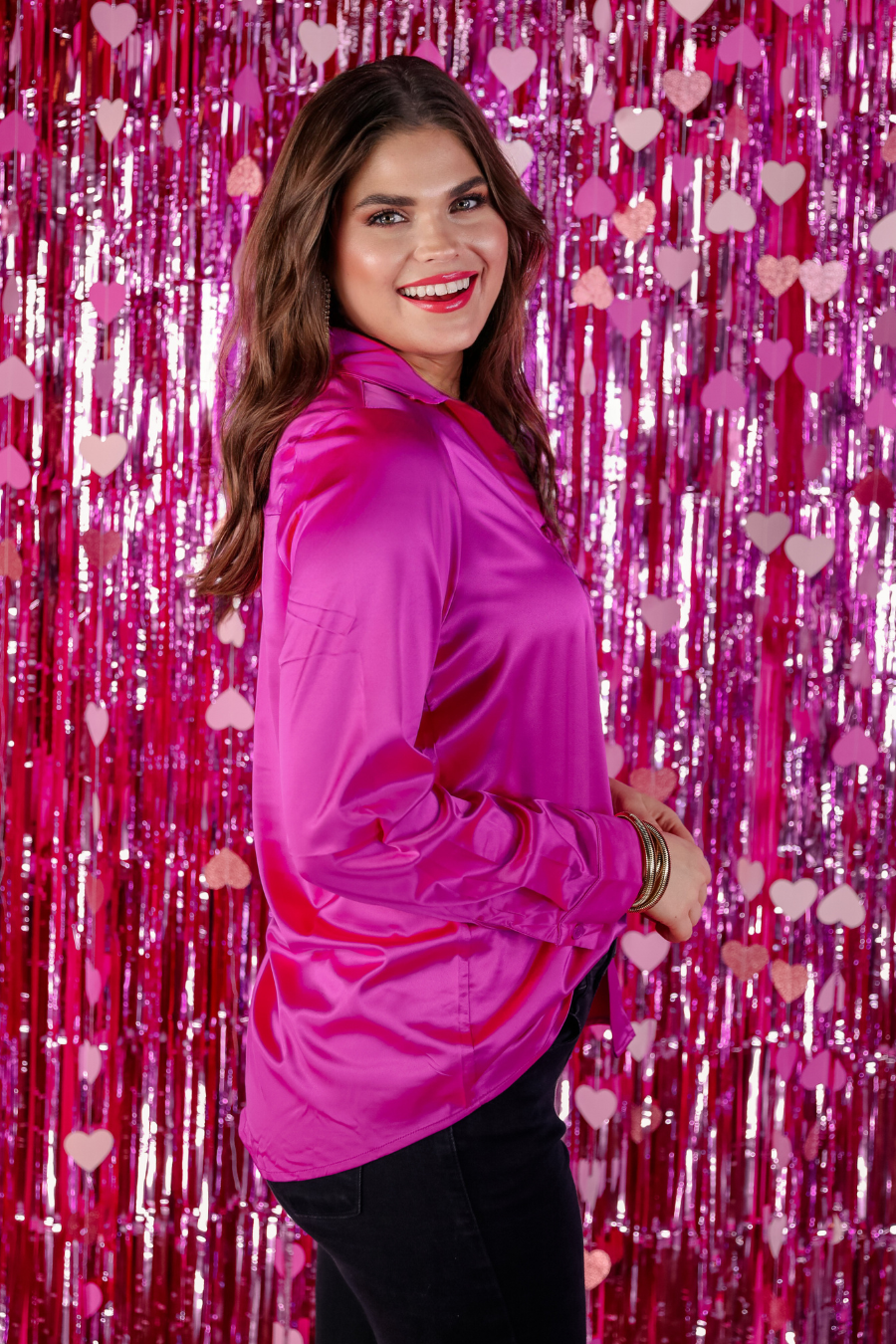 Boss Babe Button Up Top - Jess Lea Wholesale