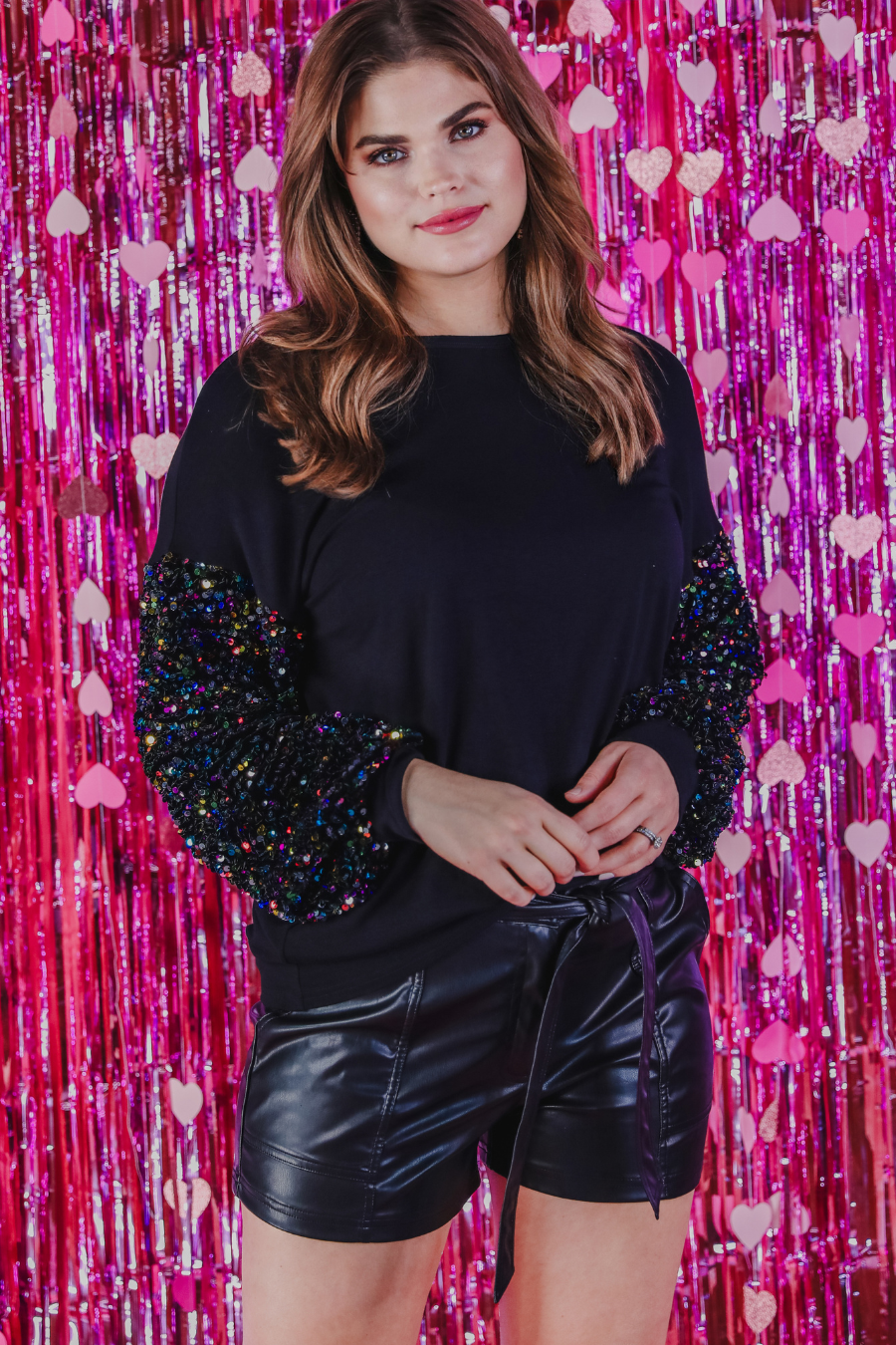 Vegas Lights Sequin Top - Jess Lea Wholesale