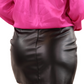 Diva Faux Leather Skirt