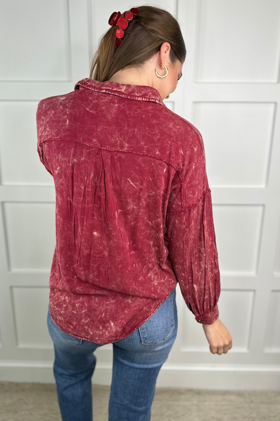 Dean Button Up Top - Jess Lea Wholesale