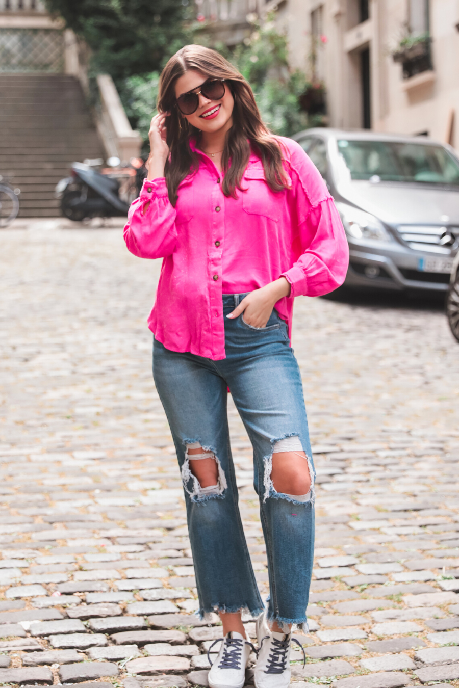 Dean Button Up Top - Jess Lea Wholesale