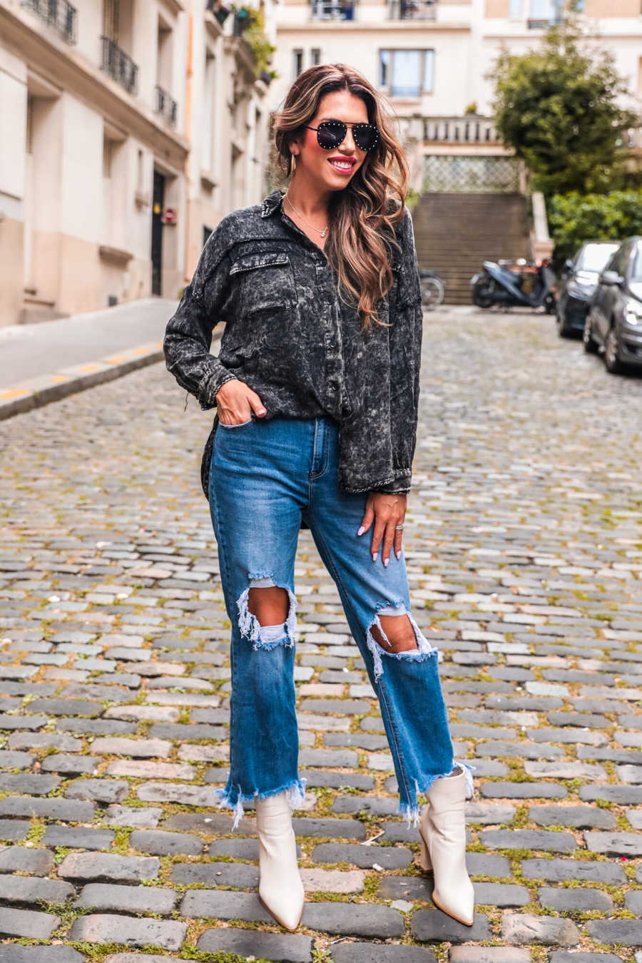 Dean Button Up Top - Jess Lea Wholesale