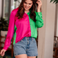 On Trend Button Up Top - Jess Lea Wholesale