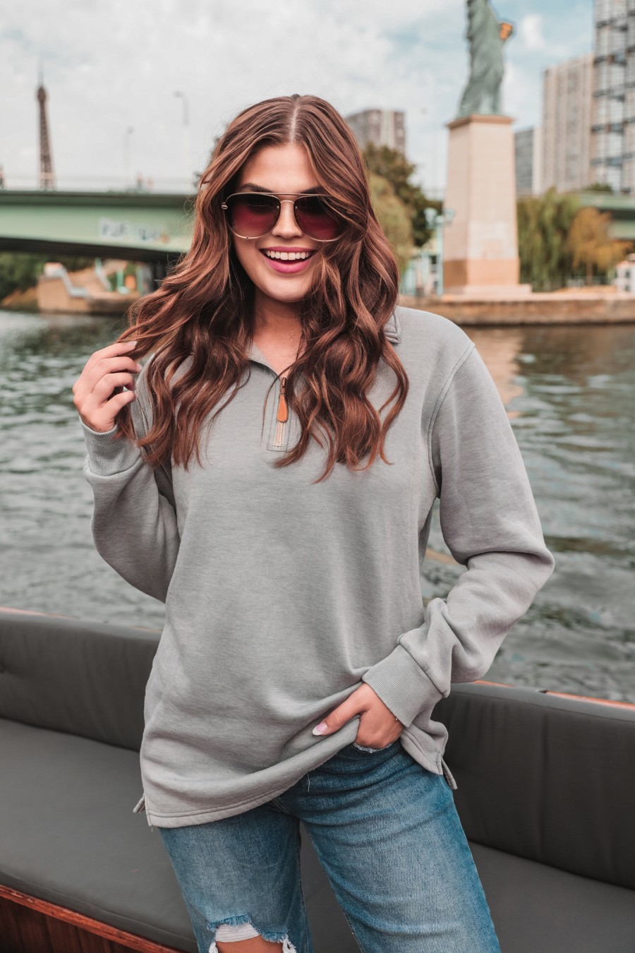 Miley Vintage Pullover - Jess Lea Wholesale