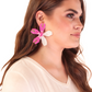 Bold Blooms Beaded Earrings