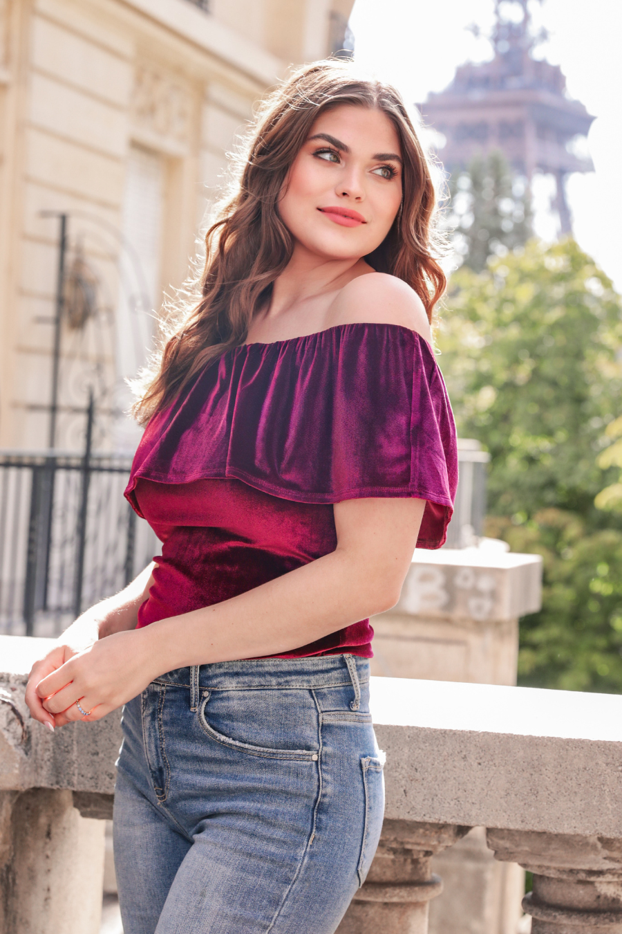 Just A Crush Velvet Bodysuit