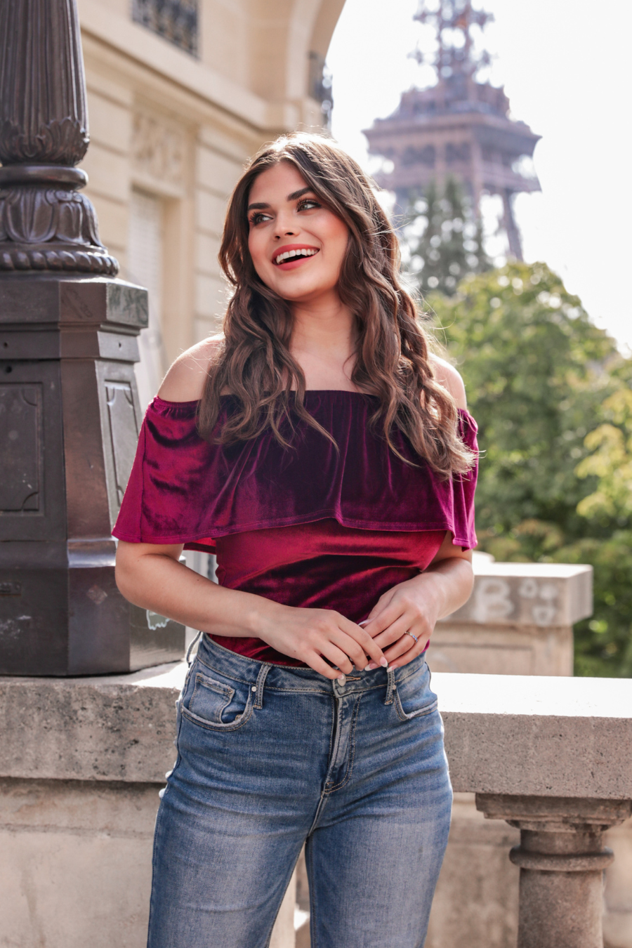 Just A Crush Velvet Bodysuit