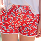 Rebel Floral Drawstring Everyday Shorts - Jess Lea Wholesale