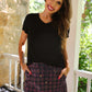 PREORDER- Ellie Plaid Skort
