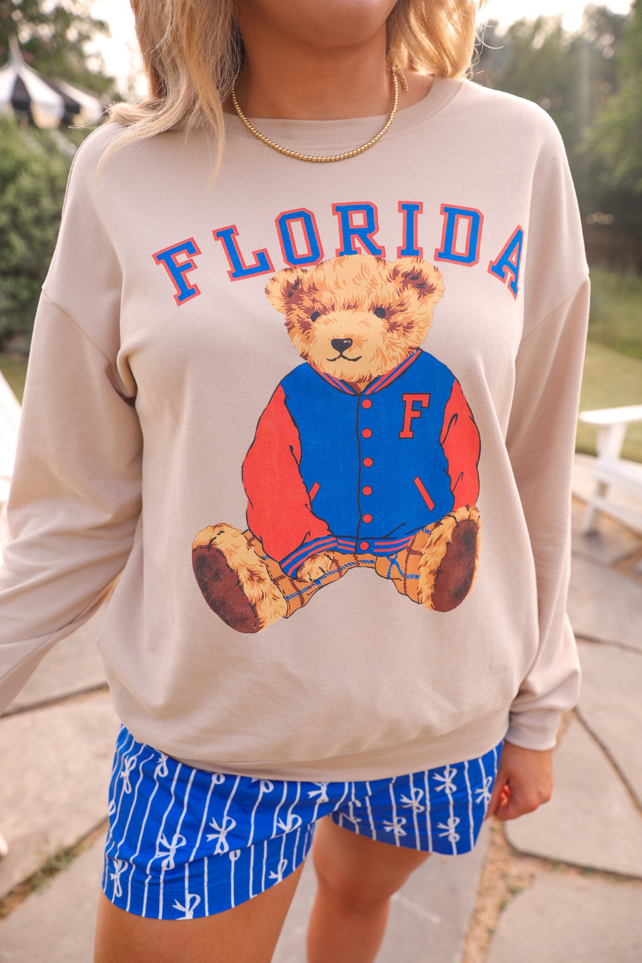 Benny The Bear Florida Pullover