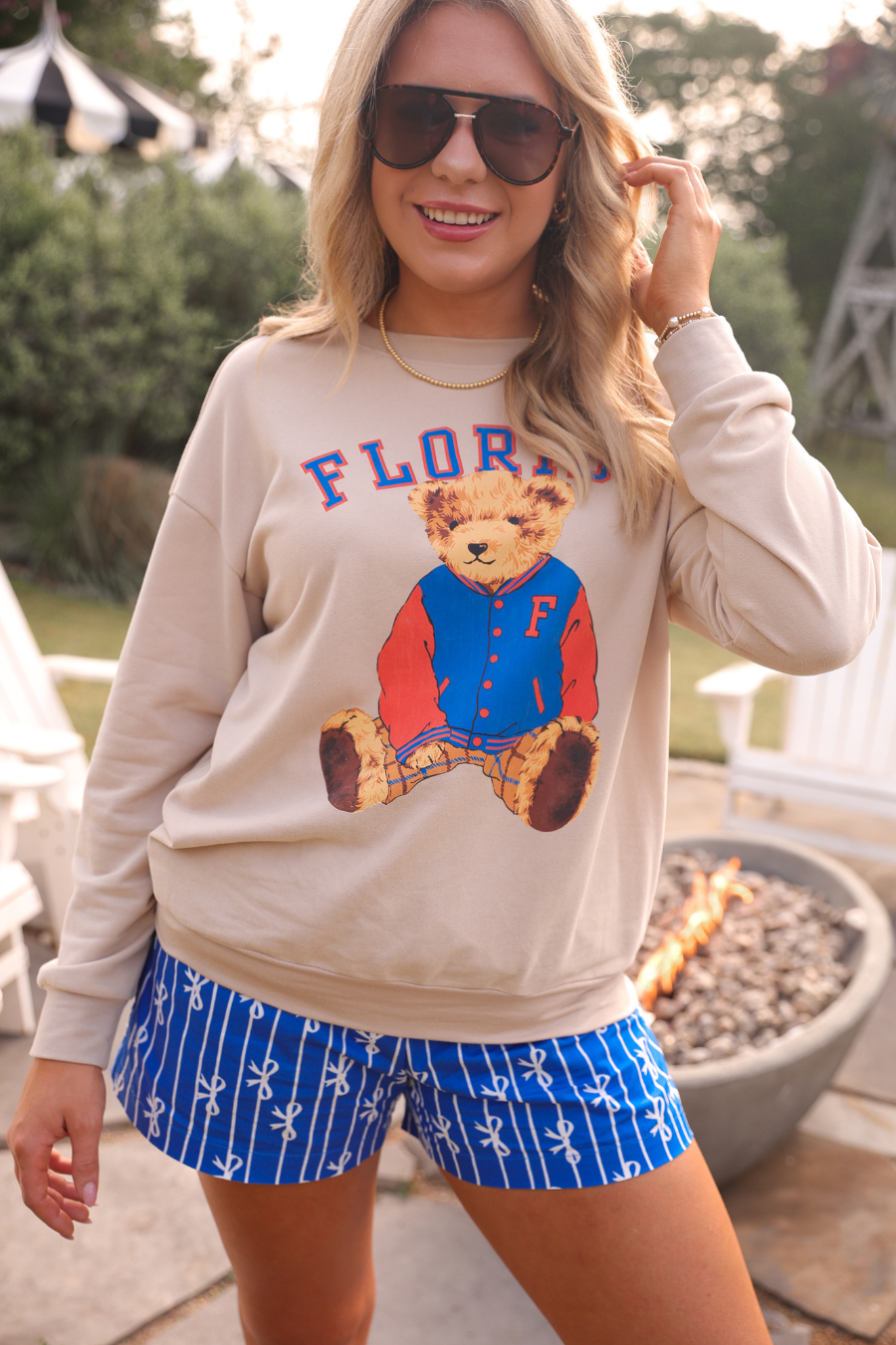 Benny The Bear Florida Pullover