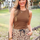 PREORDER- Petal Spots Leopard Skort