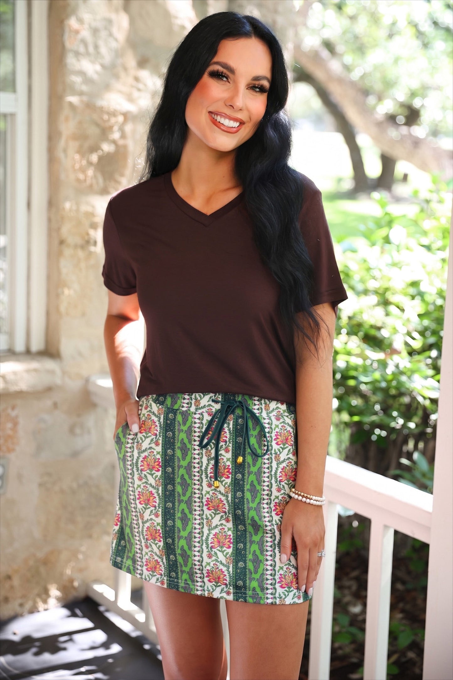 PREORDER- Paisley Manor Skort