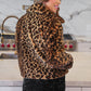 After Midnight Faux Fur Leopard Jacket