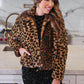 After Midnight Faux Fur Leopard Jacket