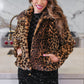 After Midnight Faux Fur Leopard Jacket