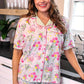 PREORDER- Timeless Petals Ruffle Pajama Set