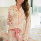 Bows & Bubbly Ruffle Pajama Set