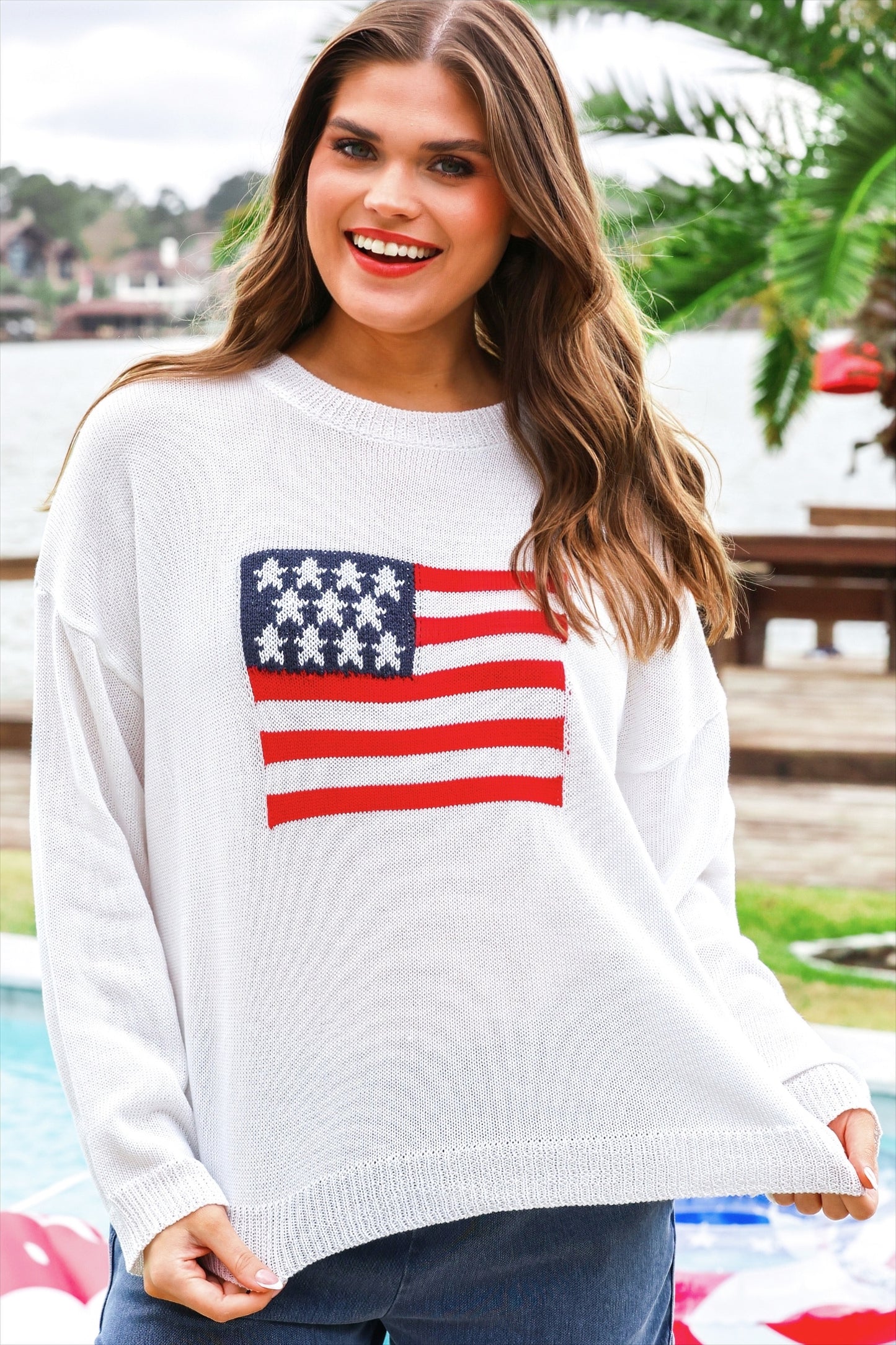 PREORDER- USA Flag Sweater