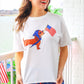PREORDER- Patriotic Pup Waffle Tee